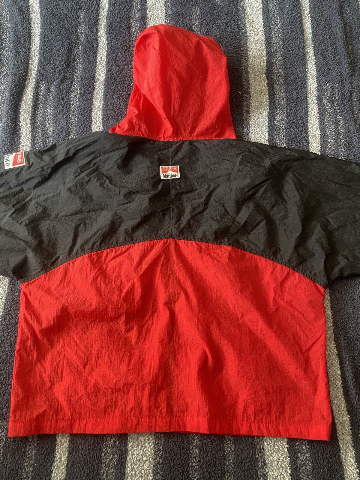 Vintage Marlboro adventure team windbreaker Size US L / EU 52-54 / 3 - 2 Thumbnail