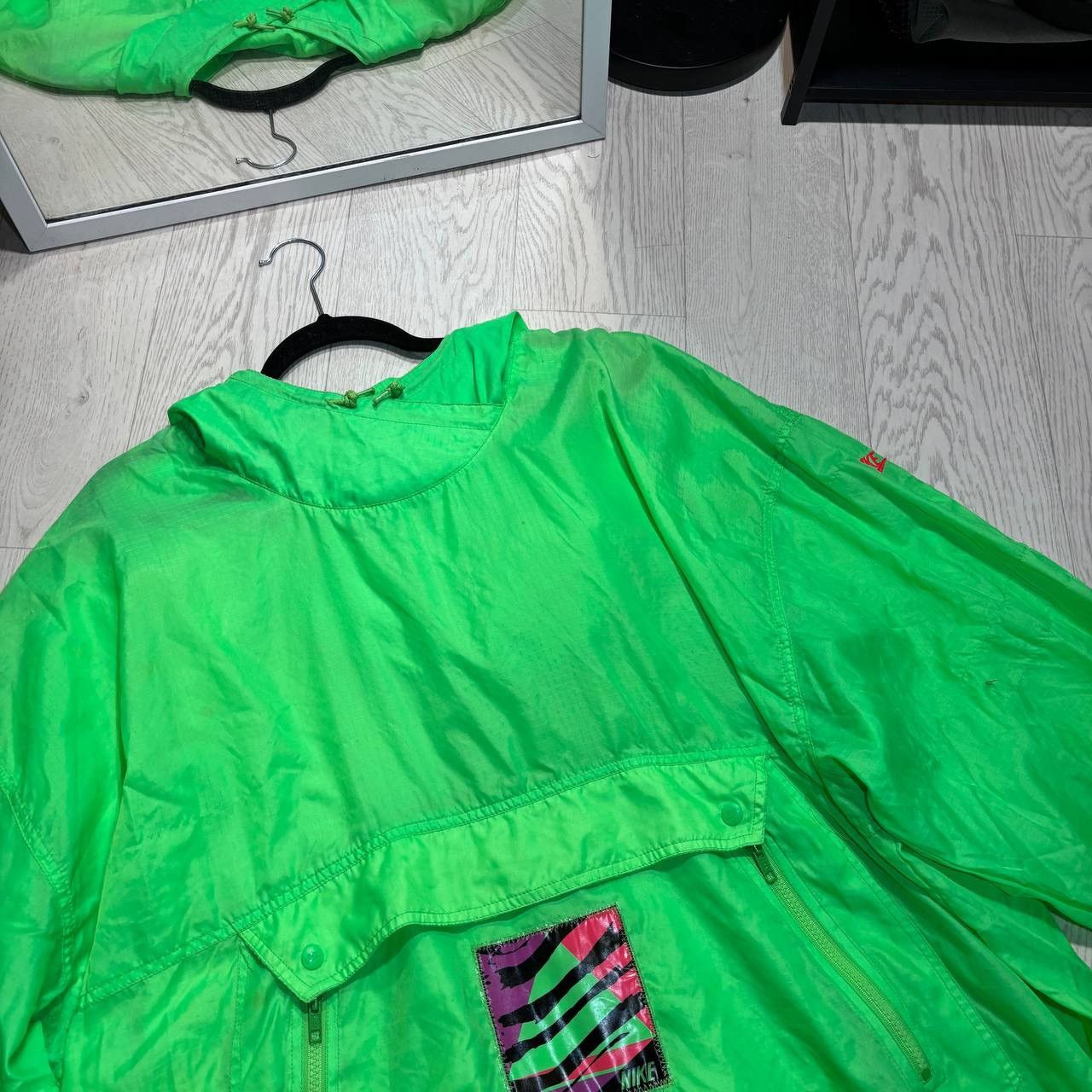 Nike 80’s Nike Vintage Lightweight Anoran Jacket Size:L Size US L / EU 52-54 / 3 - 3 Thumbnail