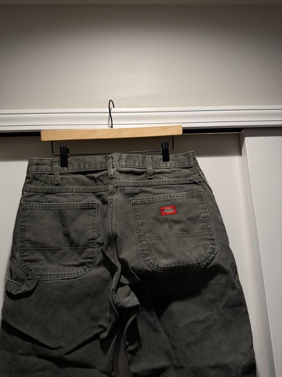 Dickies Vintage Dickies Carpenter Pants 34x30 Olive Size US 34 / EU 50 - 1 Thumbnail