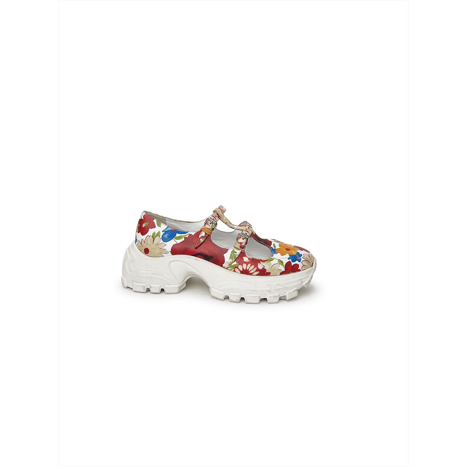 Miu Miu Floral utility sandal/open sneaker Size US 8.5 / IT 38.5 - 4 Thumbnail