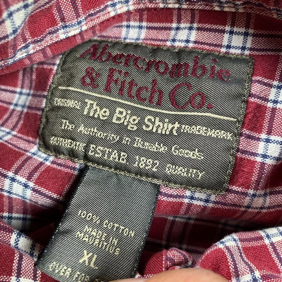 Abercrombie & Fitch × Vintage Vintage Abercrombie & Fitch Shirt Adults Extra Large Mens Size US XL / EU 56 / 4 - 5 Thumbnail