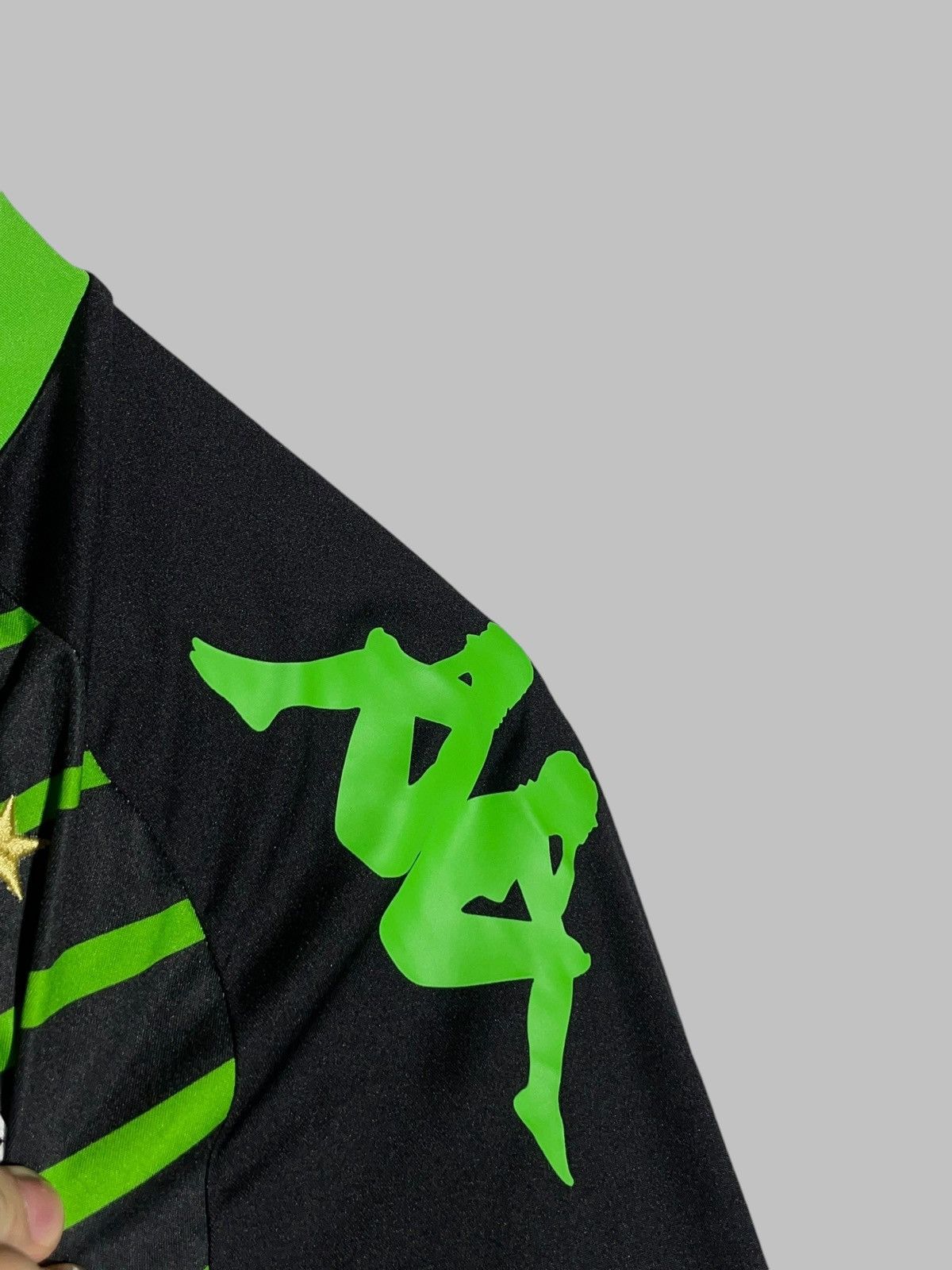 Kappa Borussia Monchengladbach Kappa 2014/15 Third Football Jersey Size US L / EU 52-54 / 3 - 7 Thumbnail