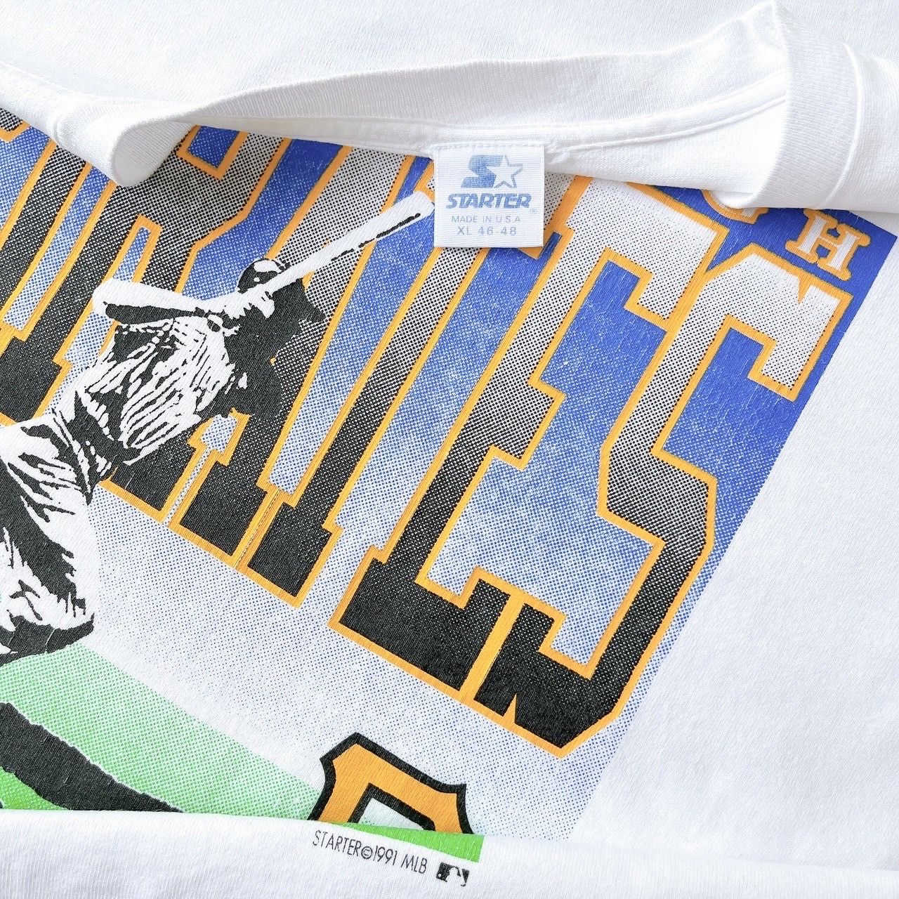 Vintage 90s Pittsburgh Pirates MLB t-shirt/ XL Size US XL / EU 56 / 4 - 8 Thumbnail