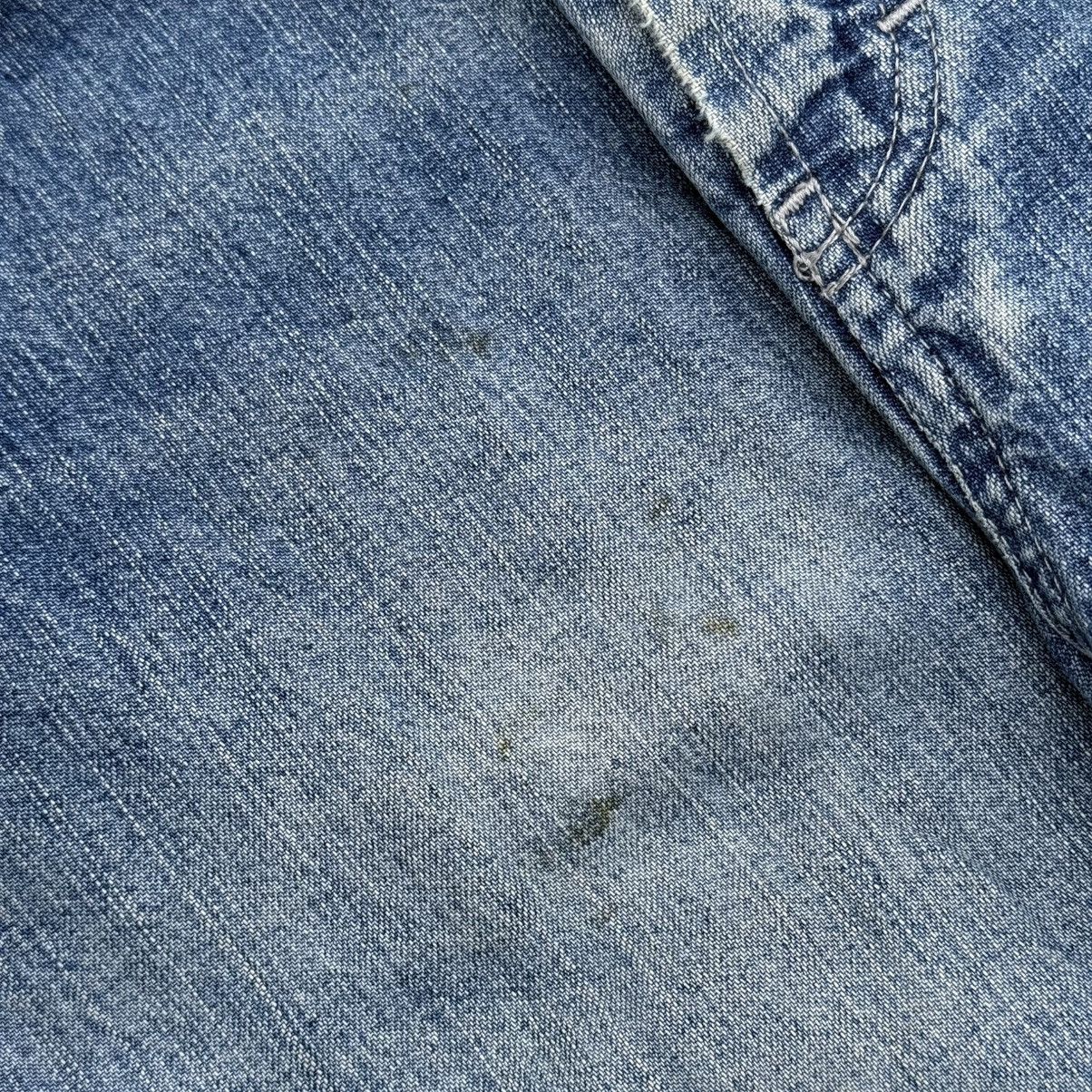 Trussardi Vintage 90’s Trussardi Distressed Faded Blue Baggy Jeans Size US 38 / EU 54 - 14 Thumbnail