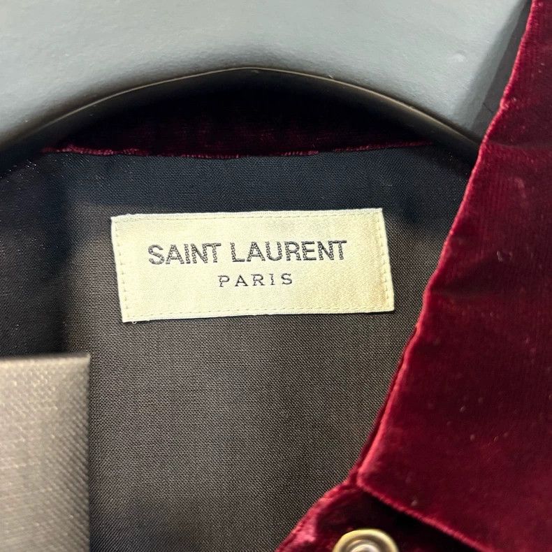 Yves Saint Laurent saint Laurent size 36 Red Cardigan shirt 2501-Nextarrow Size US M / EU 48-50 / 2 - 4 Thumbnail