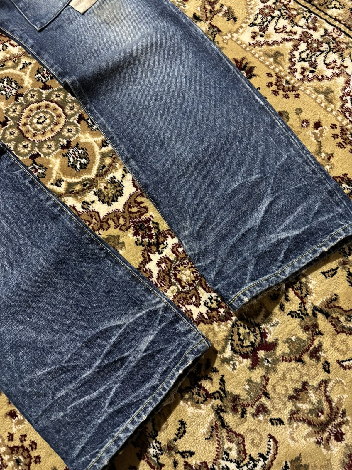 Kapital MTYF Japan Kapital Style Selvedge Patchwork Distress Jeans Size US 30 / EU 46 - 4 Thumbnail