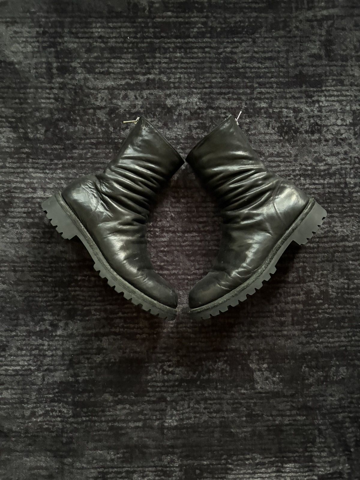 Guidi Guidi Square Toe Back Zip Up Boots 9086 | Grailed