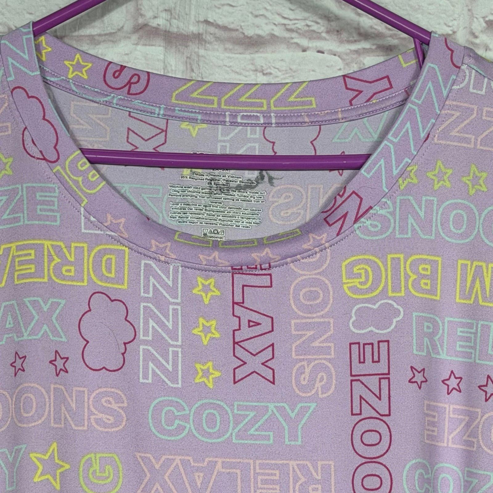Other Joyspun 2x/3x Relax Cozy Dream Nightgown Size ONE SIZE - 4 Thumbnail