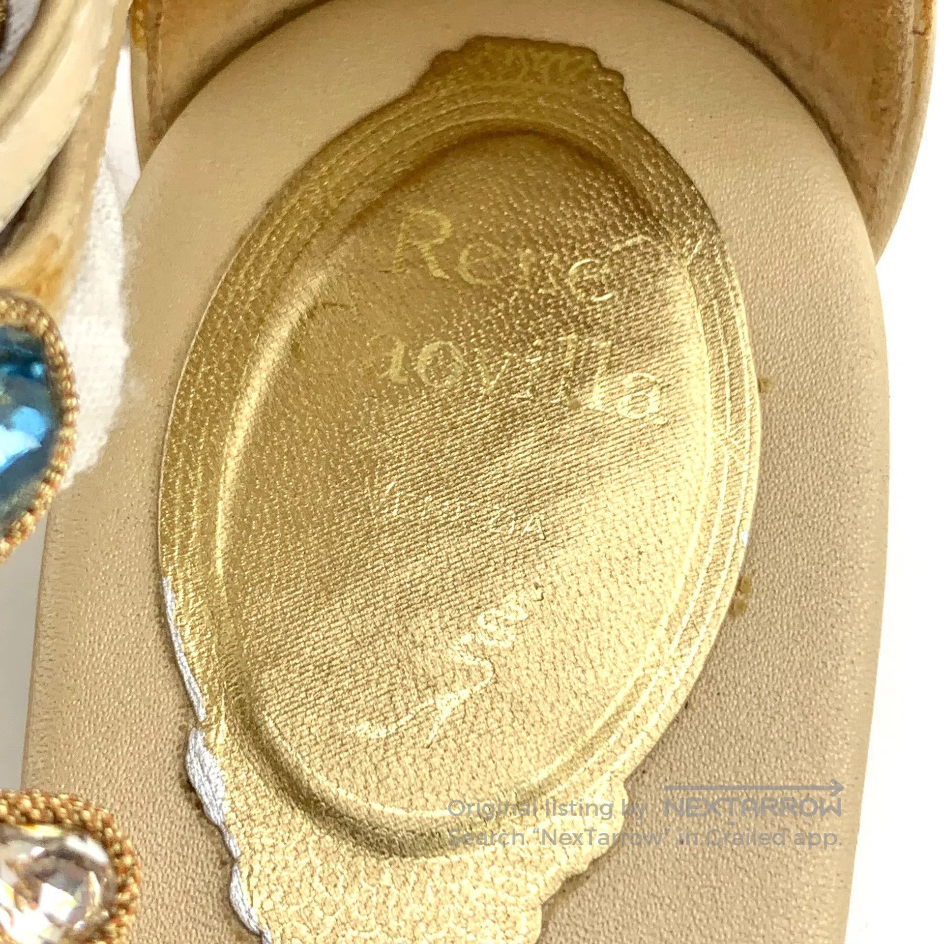 Rene Caovilla Rene Caovilla Brown Heavy Beaded Embroidery Casual Flat On Size US 7 / IT 37 - 7 Thumbnail
