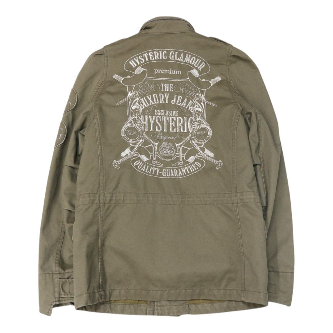 Hysteric Glamour HYSTERIC GLAMOUR Embroidered 2-Way Zip Jacket Size ONE SIZE - 1 Thumbnail