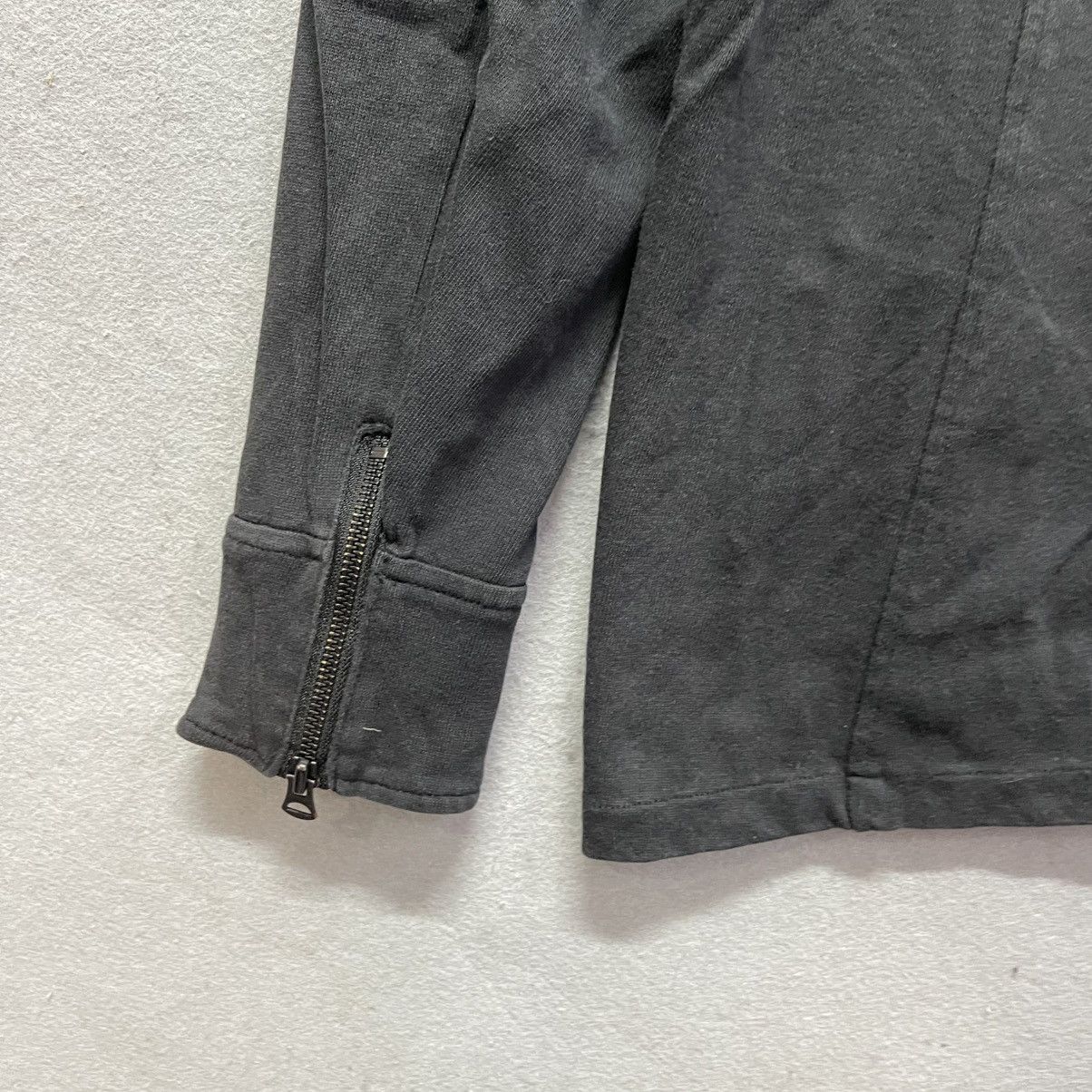 Beams Japan Vintage BEAMS Zip-Up Jacket Black Japanese Streetwear Size US M / EU 48-50 / 2 - 9 Thumbnail
