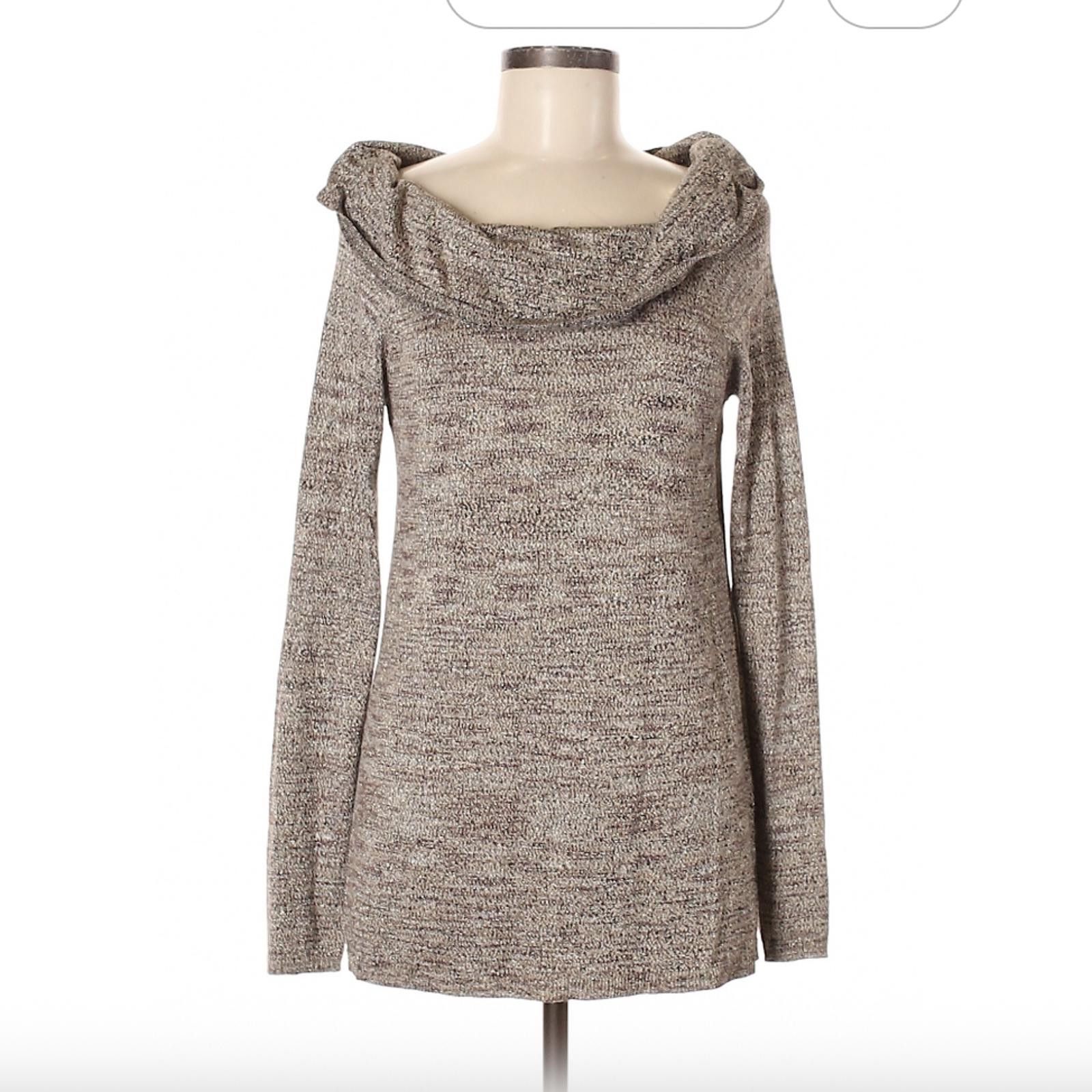 Other White House Black Market Brown Long Sleeve Sweater Top SizeM Size M / US 6-8 / IT 42-44 - 1 Thumbnail