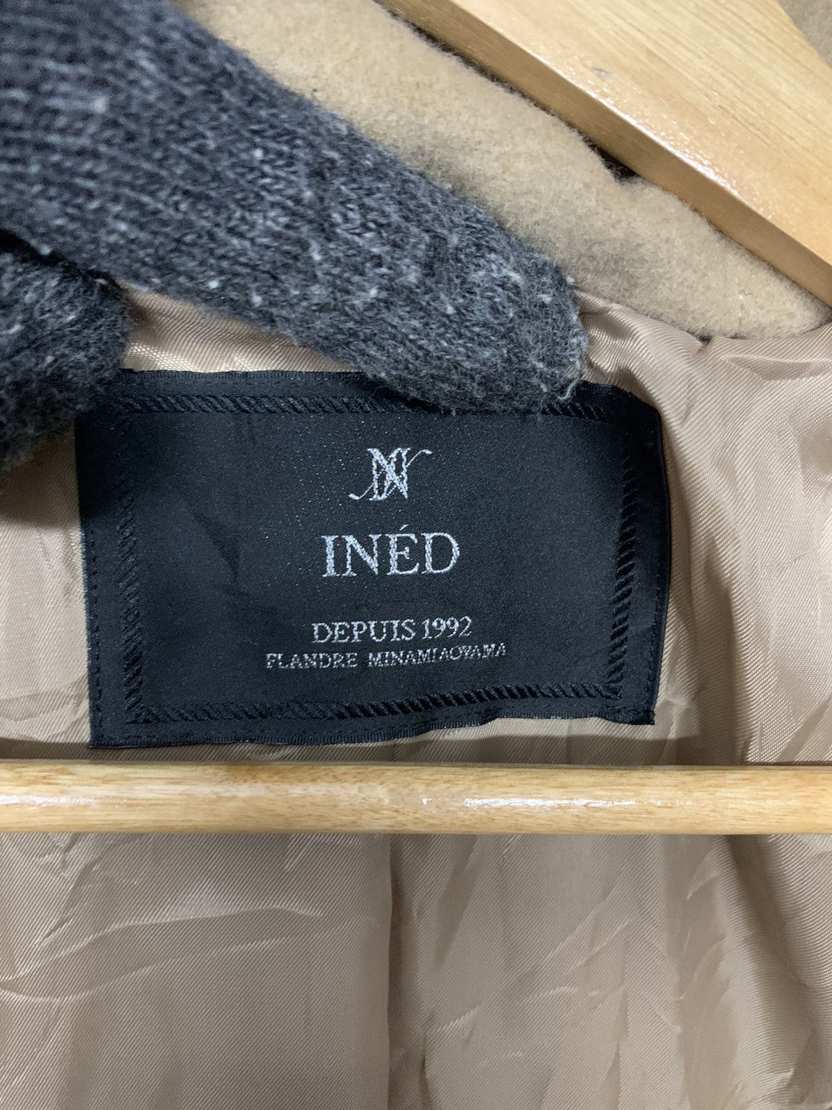 Yohji Yamamoto Ined Yohji Yamamoto Button Heavy Wool Long Jacket Size M / US 6-8 / IT 42-44 - 6 Thumbnail
