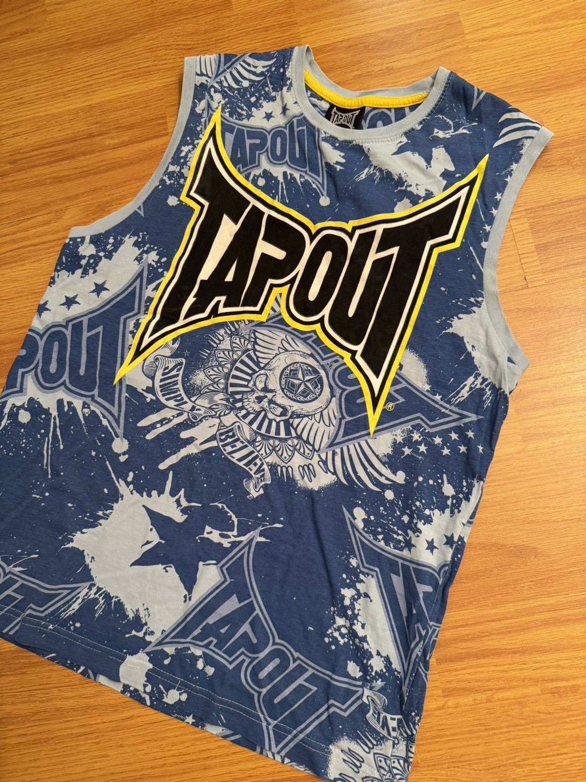 Tapout × Vintage Vintage Tank Tops Tapout Rare y2k Size US M / EU 48-50 / 2 - 2 Thumbnail