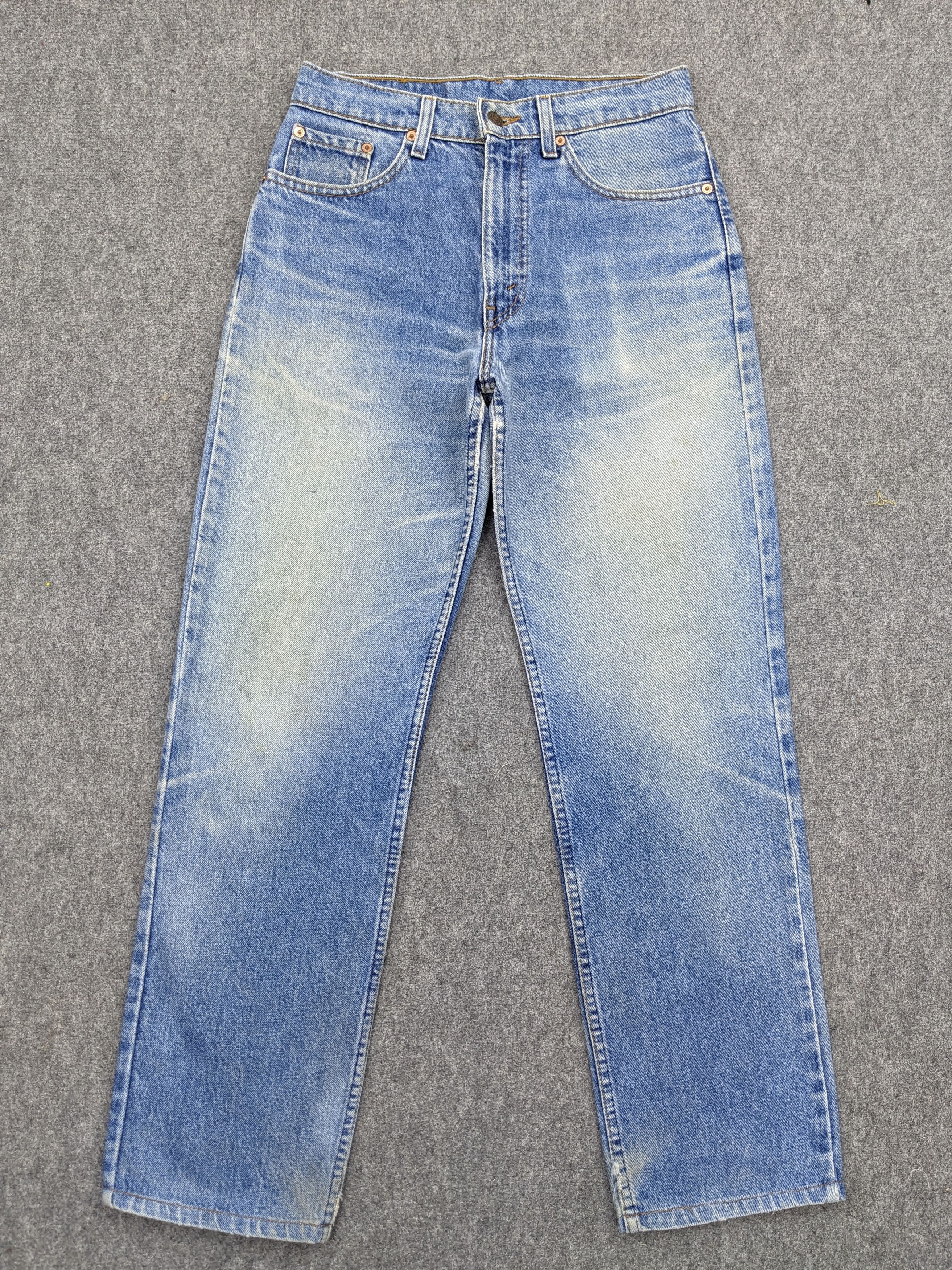 Levi's × Vintage Vintage 90s Levis 510 Faded Blue Jeans Size US 29 - 1 Thumbnail