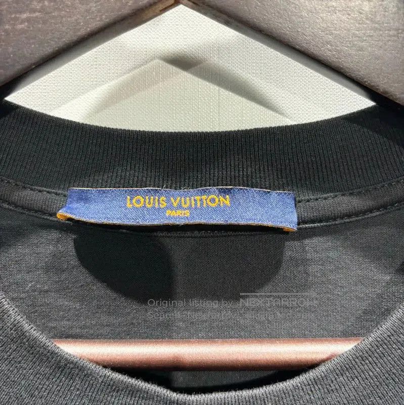 Louis Vuitton Louis Vuitton Black Cotton Men's T. Size US L / EU 52-54 / 3 - 3 Thumbnail