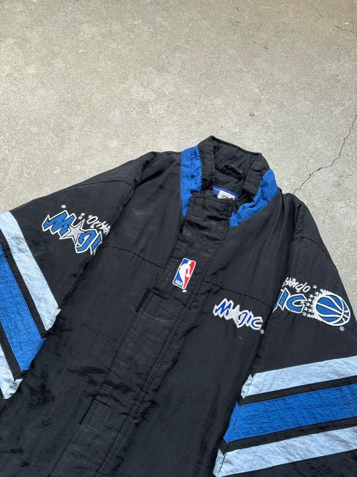 Starter Vintage 1990s Starter Orlando Magic Jacket NBA Size US XL / EU 56 / 4 - 3 Thumbnail