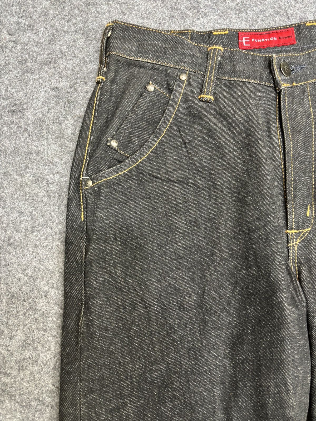 Edwin 💥90s Style Twisted Leg💥Edwin EFncton Distressed Denim F615 Size US 28 / EU 44 - 5 Thumbnail