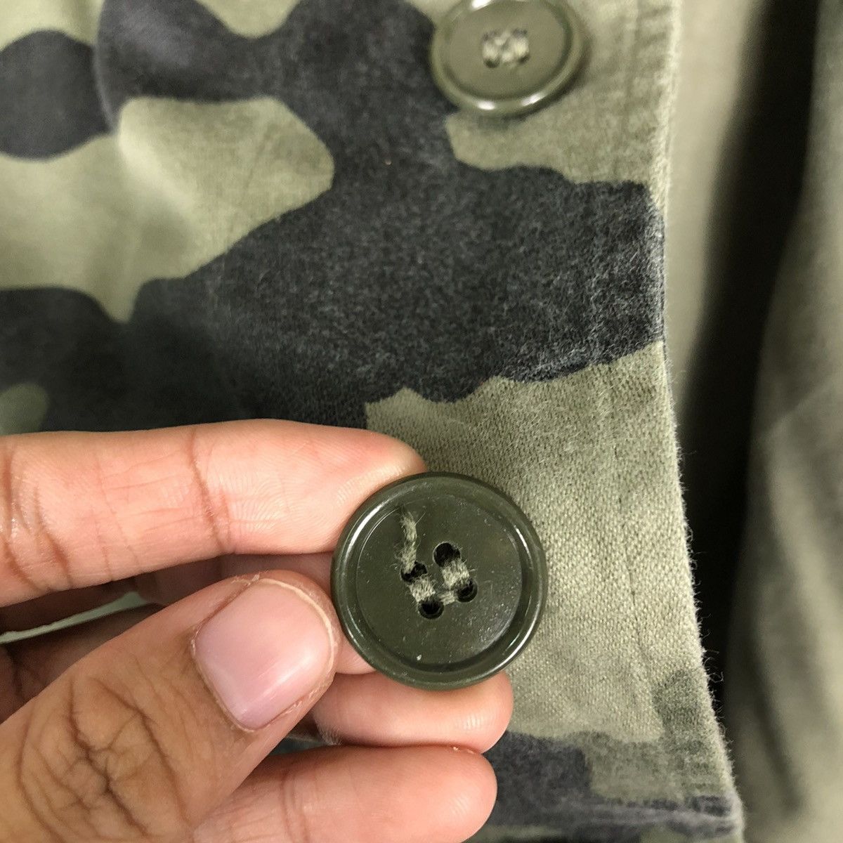Japanese Brand 🔥VINTAGE MILITARY CHORE JACKET MULTI POCKET USA Size US M / EU 48-50 / 2 - 16 Thumbnail