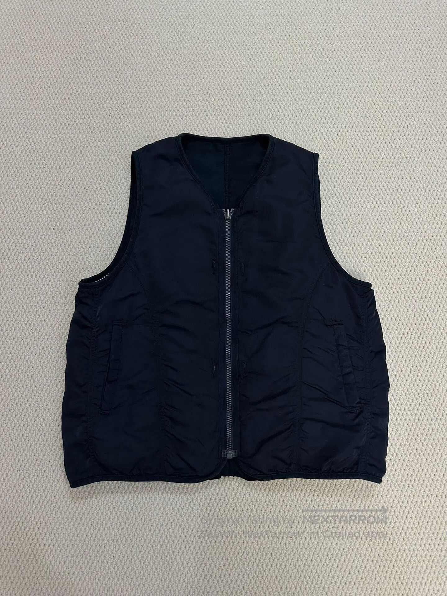 Visvim visvim iris double-sided vest in navy. Size US S / EU 44-46 / 1 - 1 Thumbnail