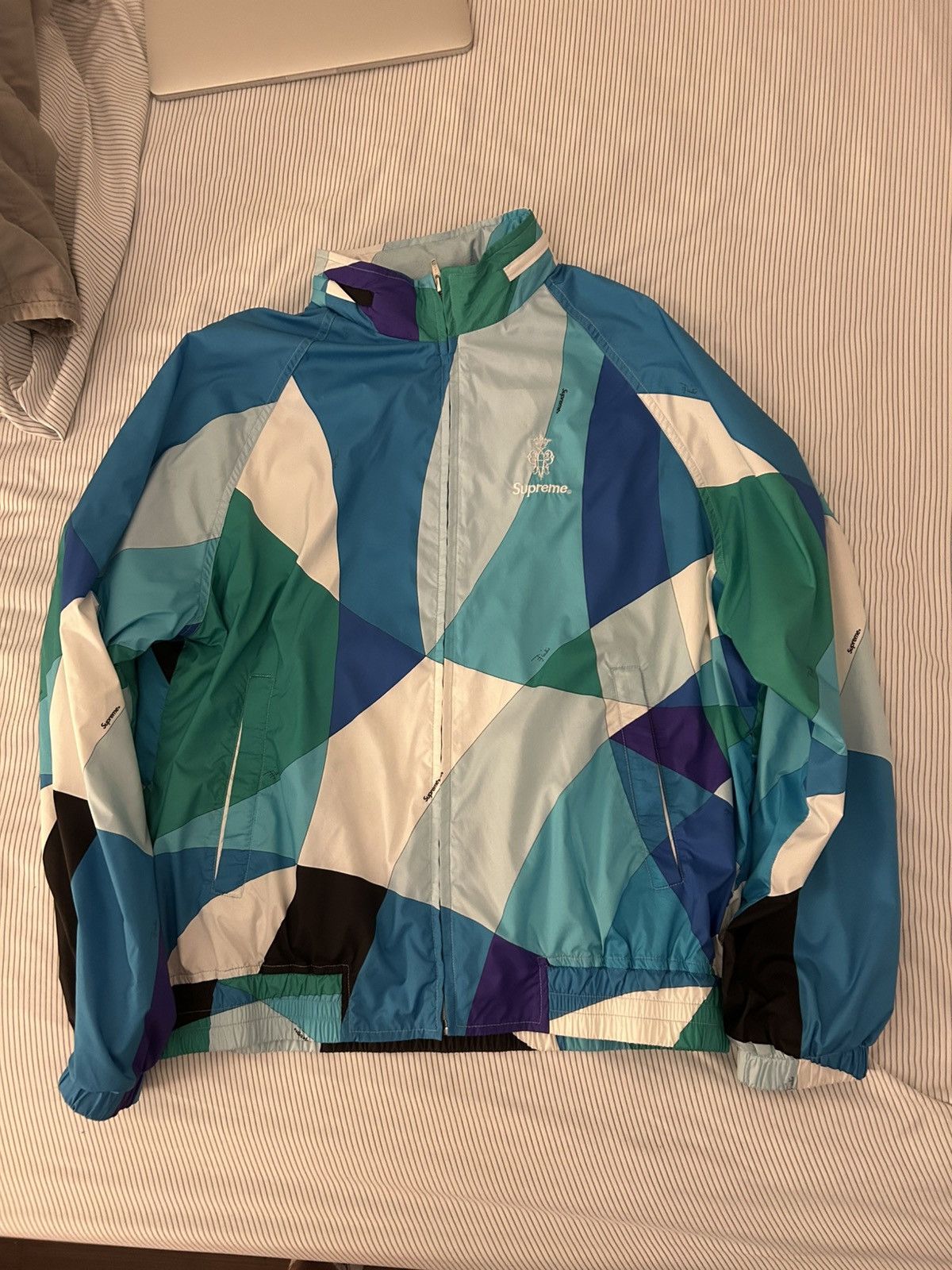 Supreme Supreme Emilio Pucci Sport Jacket Blue Size US M / EU 48-50 / 2 - 1 Thumbnail