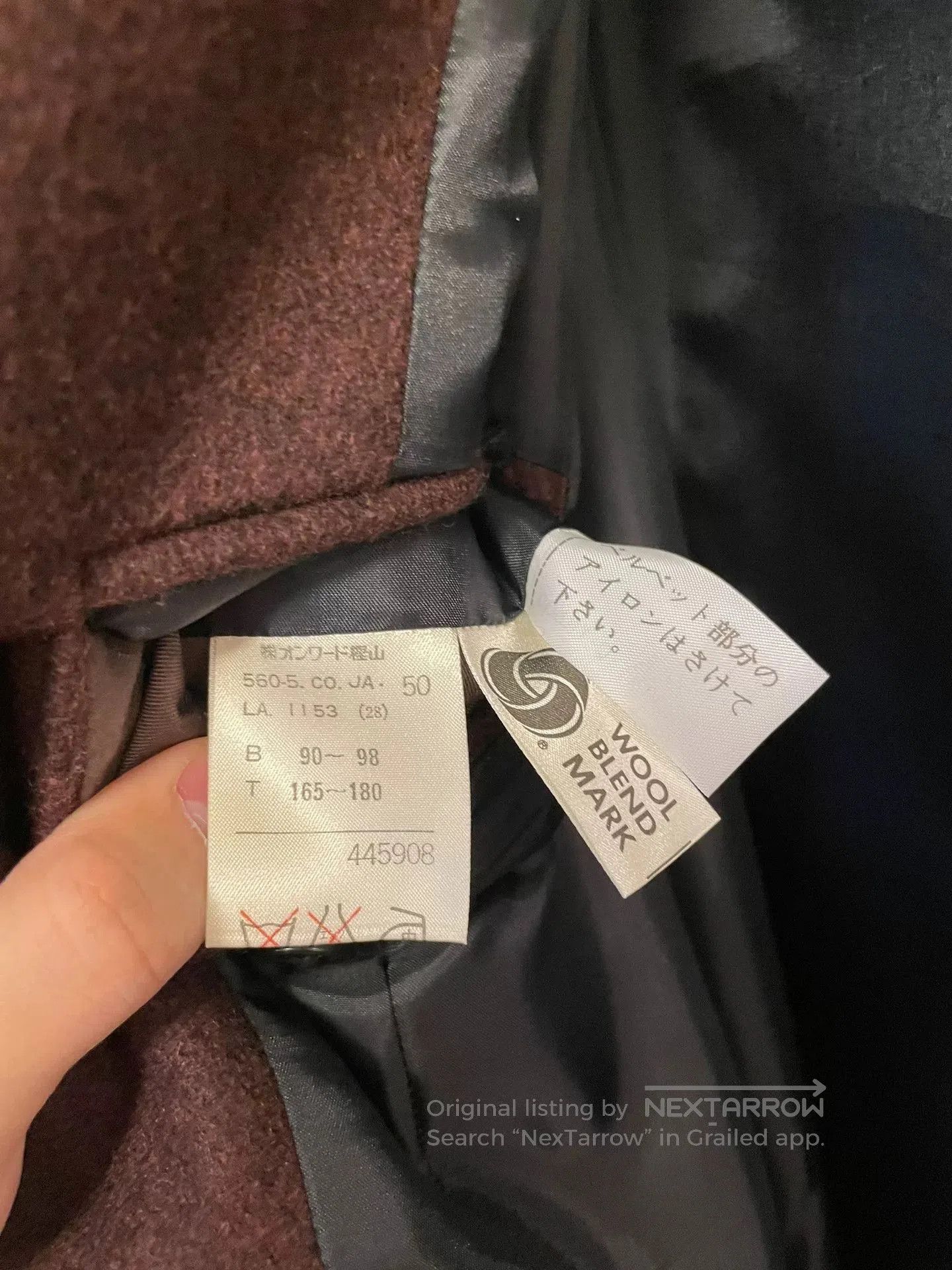 Jean Paul Gaultier Jean Paul Gaultier Dark Brown Wool Coat. Size US M / EU 48-50 / 2 - 8 Thumbnail