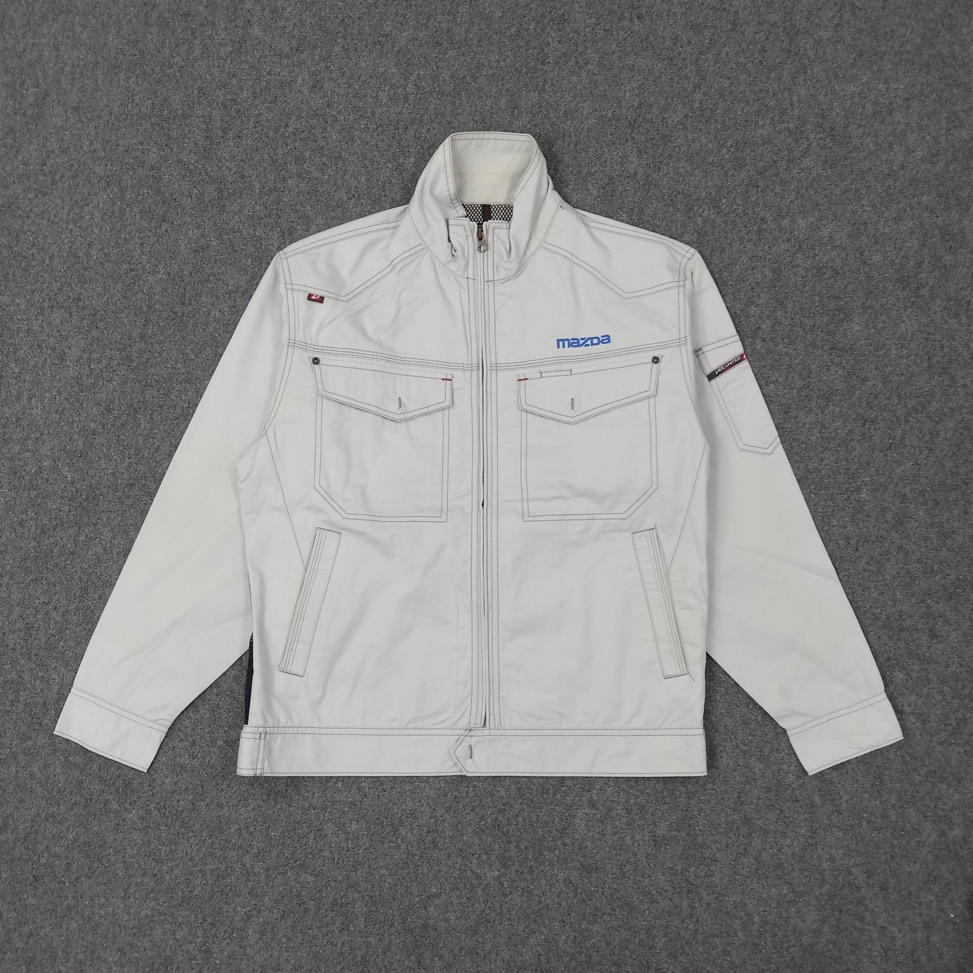 Japanese Brand Mazda Japanese Rally Team Custom Art Jacket C251N23 Size US M / EU 48-50 / 2 - 3 Thumbnail