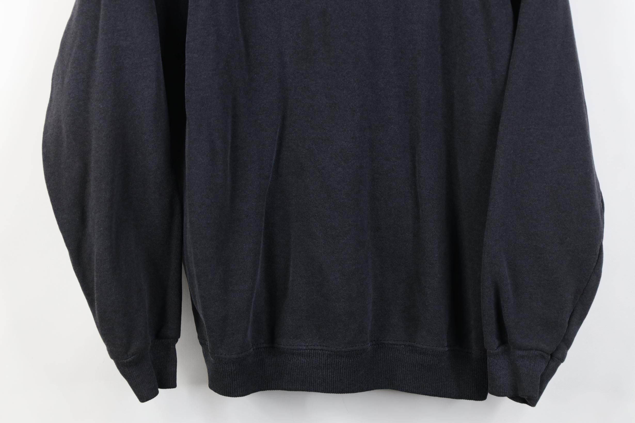 Vintage Vintage 80s 90s Streetwear Crewneck Sweatshirt Black USA Size M / US 6-8 / IT 42-44 - 3 Thumbnail