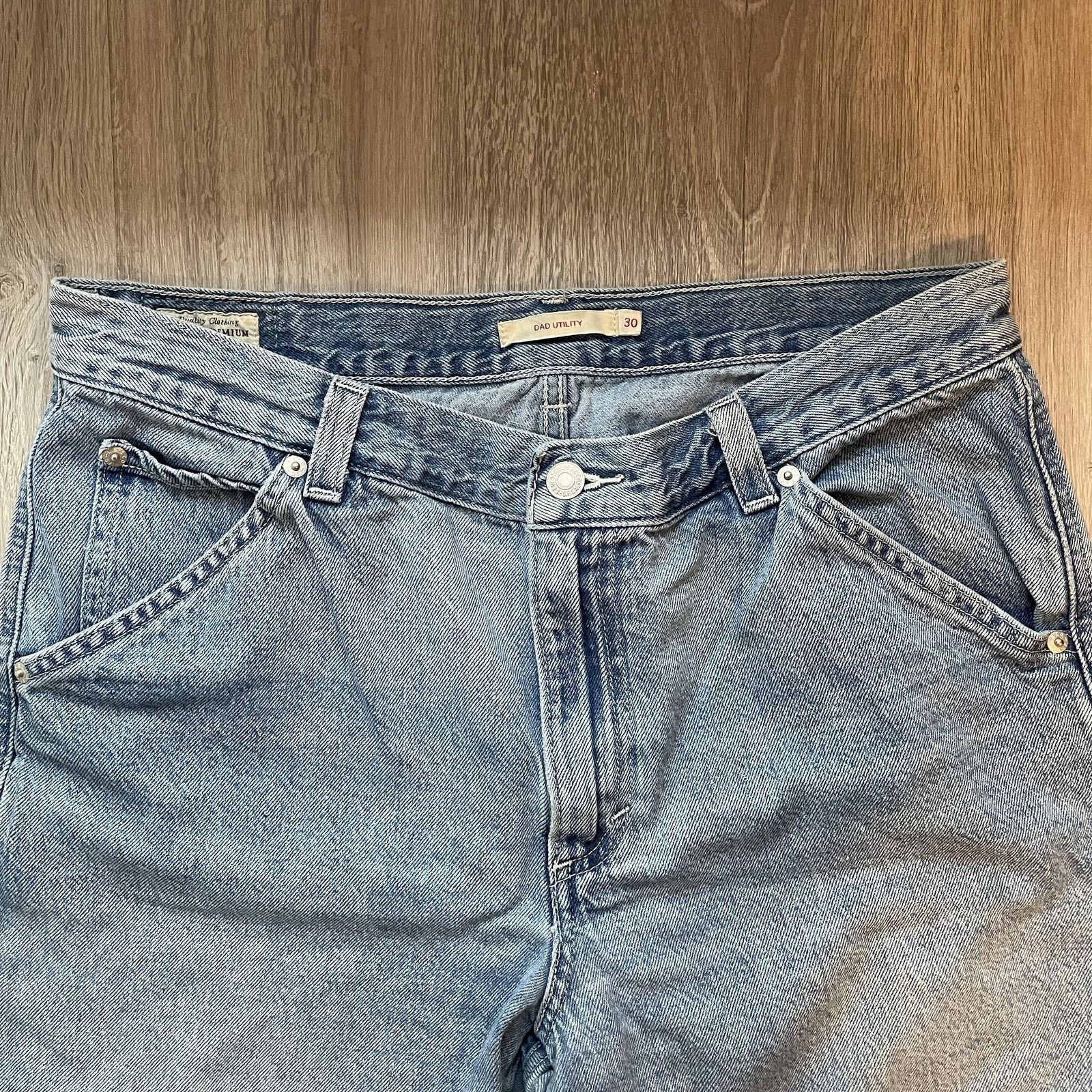 Levi's Levi's Premium Dad Utility Jeans Men's 30 Blue Relaxed Fit Size US 30 / EU 46 - 4 Thumbnail