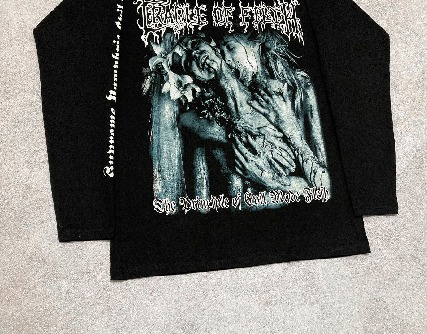 Band Tees Longsleeve Cradle of Filth - Principle of Evil Made Flesh Size US M / EU 48-50 / 2 - 3 Thumbnail