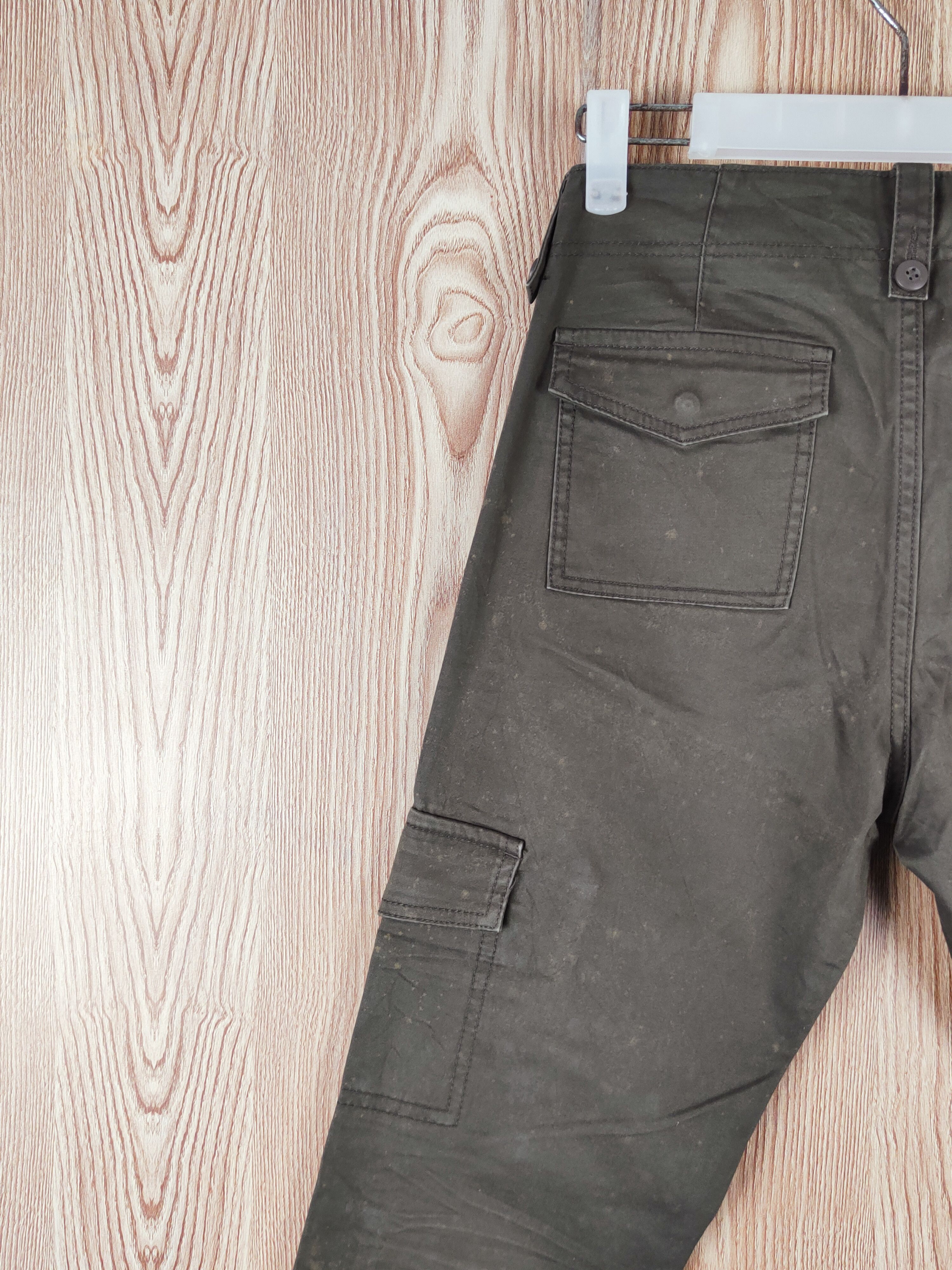 Japanese Brand Natural Beauty Dark Brown Multipocket Casual Pants #W320 Size 30" / US 8 / IT 44 - 8 Thumbnail
