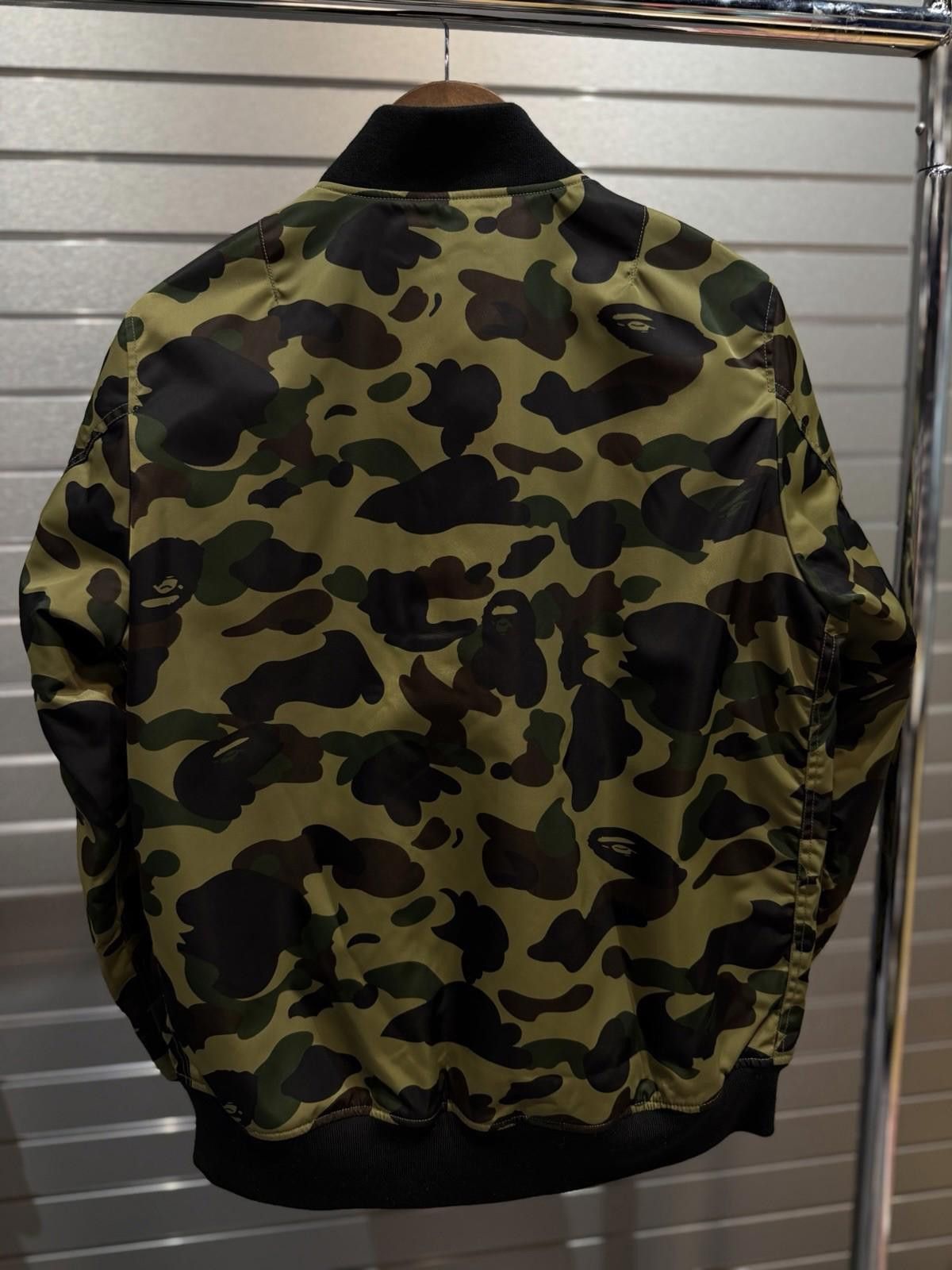 Bape A Bathing Ape Bape Camo MA-1 Flight Jacket Size (M) Size US M / EU 48-50 / 2 - 8 Thumbnail