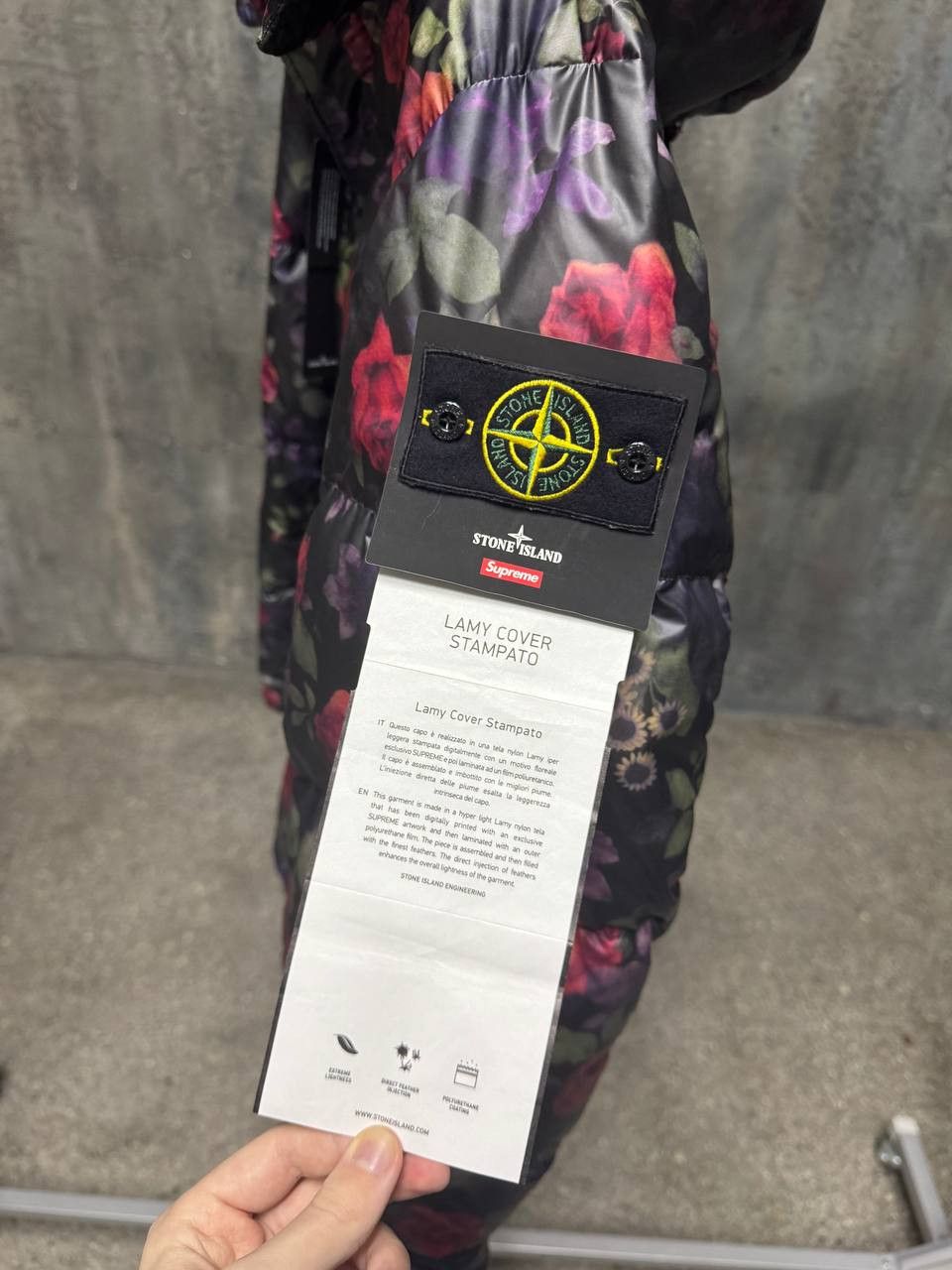 Stone Island × Supreme 💥Supreme x Stone Island Lamy Cover Stampato FW17 NEW! Size US M / EU 48-50 / 2 - 8 Thumbnail