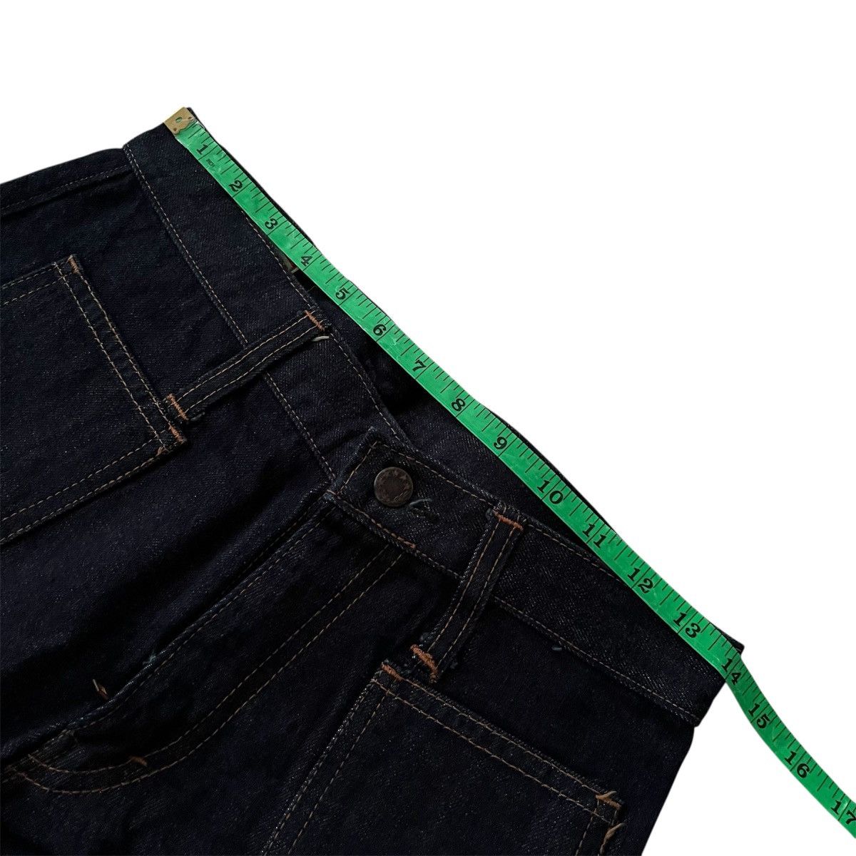 Vintage 70s 80s Super Flare Vintage Bobson Bush Pant Boot Cut Denim Size US 27 - 10 Thumbnail