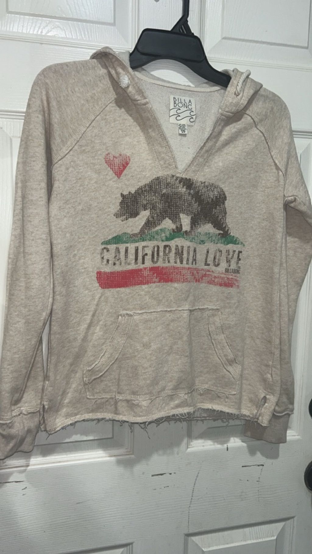 Billabong Women's Billabong California Love Hoodie S Beige Brown Size S / US 4 / IT 40 - 1 Thumbnail
