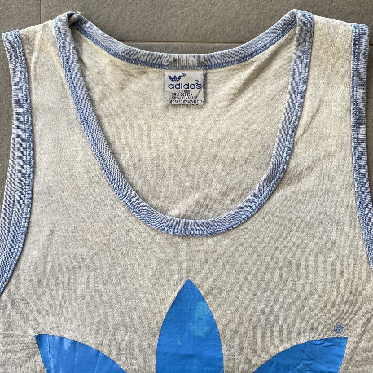 Adidas × Vintage Vintage Adidas original logo tank top Size US L / EU 52-54 / 3 - 4 Thumbnail