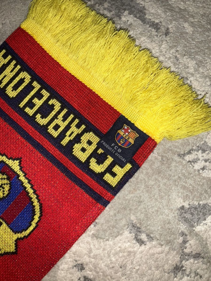 Vintage FC Barcelona Scarf Size ONE SIZE - 4 Thumbnail