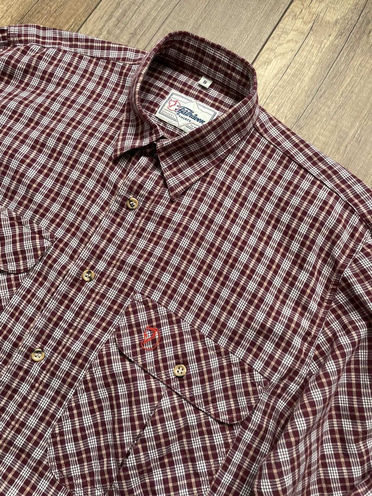 Fjallraven × Vintage Fjallraven Shirts (Button Ups) outdoor Size US S / EU 44-46 / 1 - 2 Thumbnail