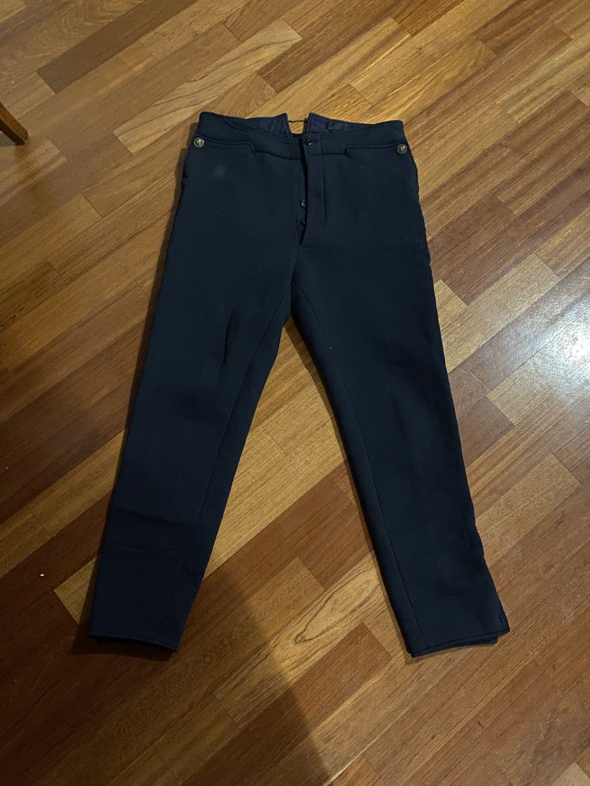 Alexander McQueen Navy Alexander Mcqueen trousers Size US 30 / EU 46 - 1 Thumbnail