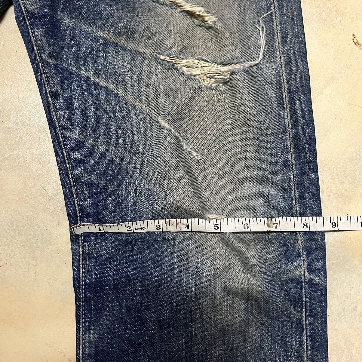 Levi's Vintage levis lot 707 selvedge distressed denims style Size US 28 / EU 44 - 13 Thumbnail