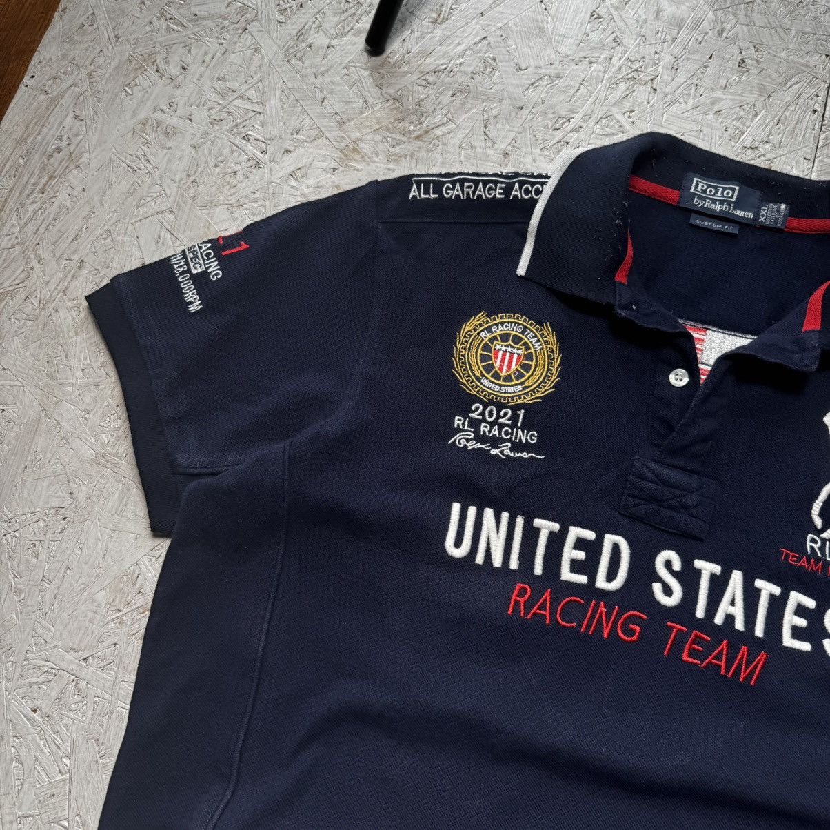 Polo Ralph Lauren Polo Ralph Lauren United States Racing Team Custom Fit SZ XL Size US XL / EU 56 / 4 - 4 Thumbnail