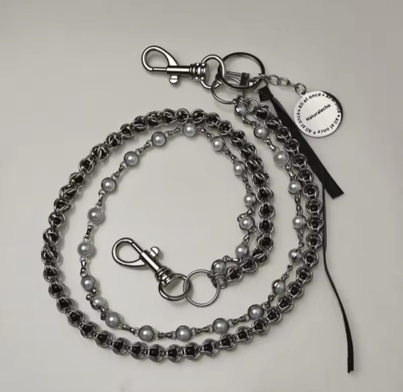 Japanese Brand × Jewelry Titanium Steel Clamp Beads Punk Pants Chain Size ONE SIZE - 4 Thumbnail