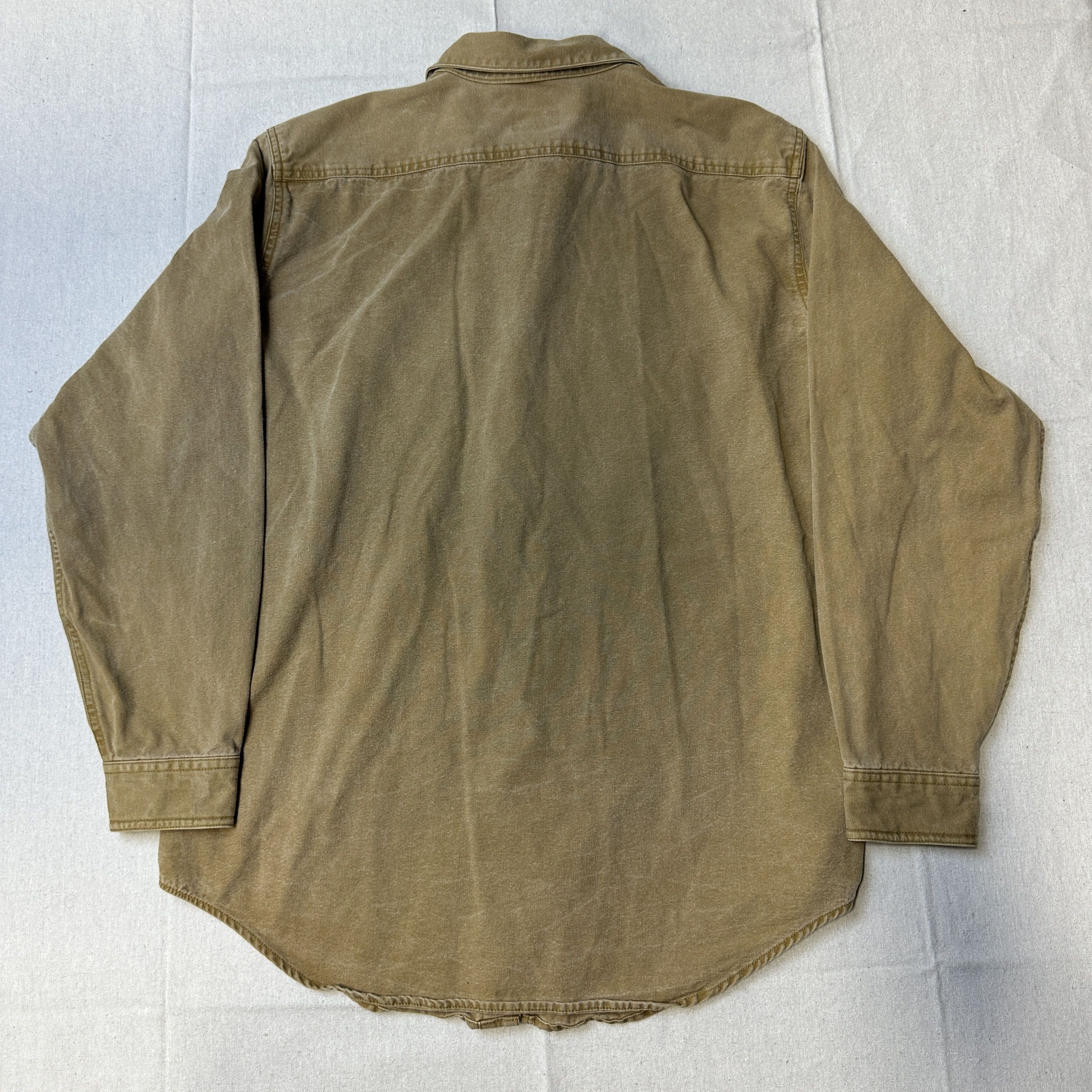 Patagonia Vintage Patagonia Heavy Cotton Button-Up Shirt Size L 90s Size US L / EU 52-54 / 3 - 4 Thumbnail