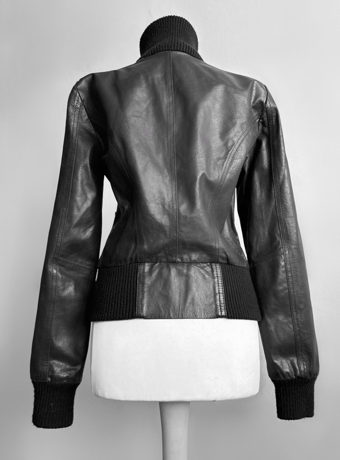 Vintage Amazing leather avant-garde distressed jacket Size M / US 6-8 / IT 42-44 - 7 Thumbnail