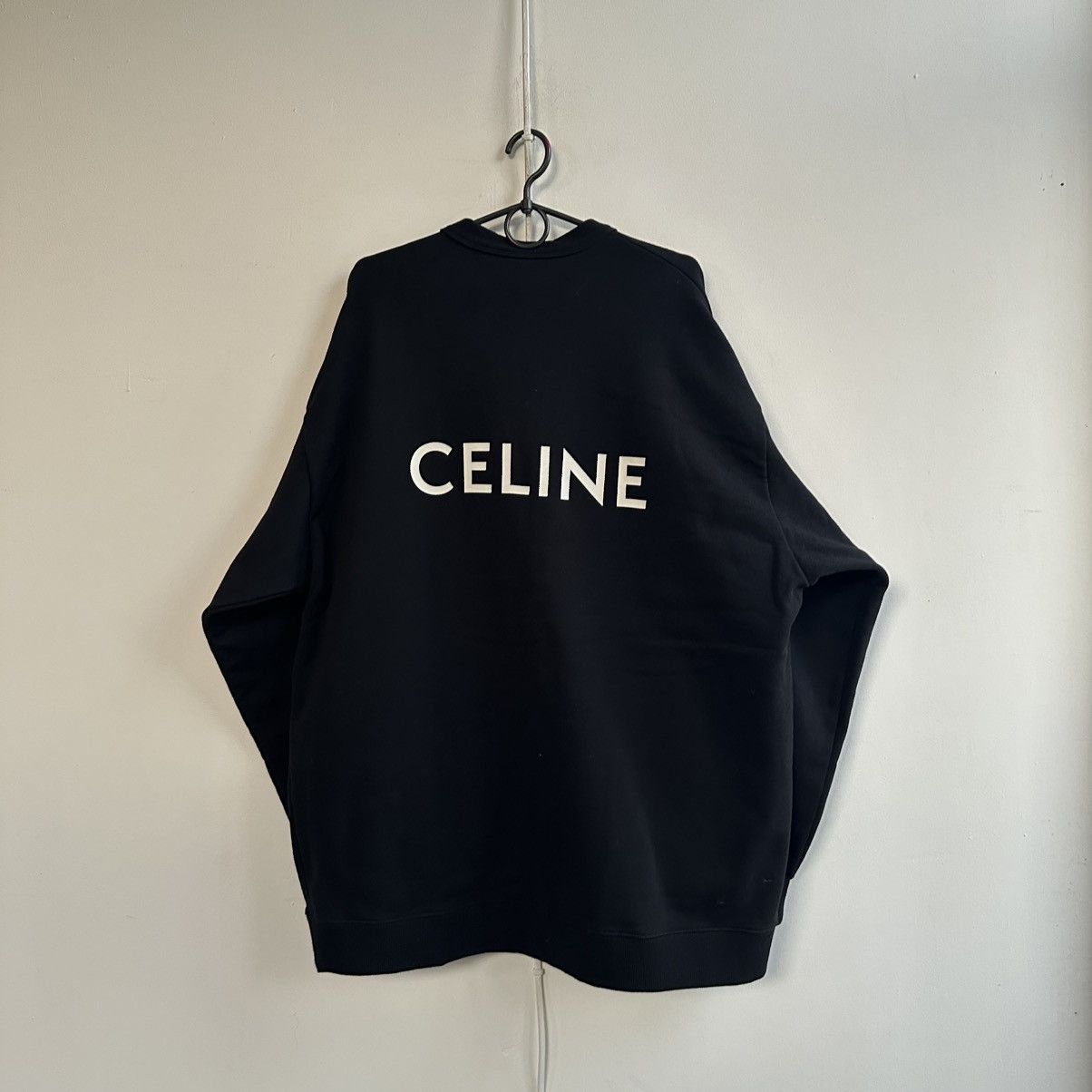 Celine × Hedi Slimane CELINE OVERSIZED CARDIGAN COTTON FLEECE Size US L / EU 52-54 / 3 - 1 Thumbnail