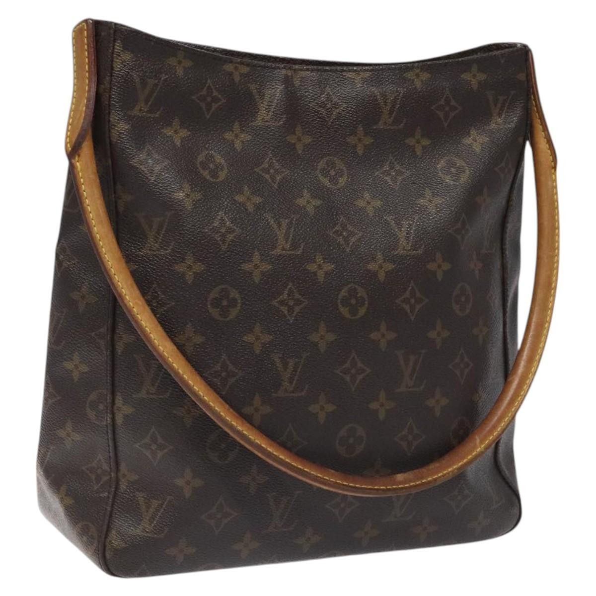 Louis Vuitton Monogram Looping Gm Shoulder Bag M51145 Lv Auth 116883, Women's