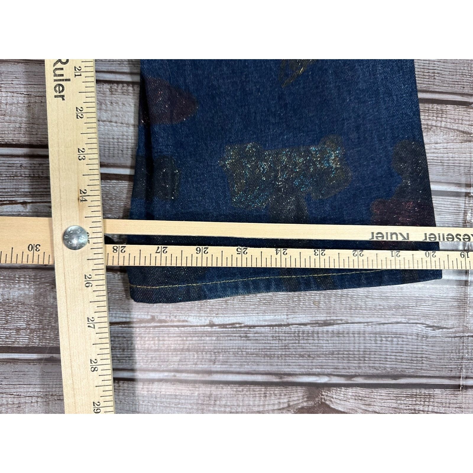 Hysteric Glamour Kinky Hysteric Glamour Retro Glitter Jeans Size 34" Size 24" / US 00 / IT 34 - 7 Thumbnail