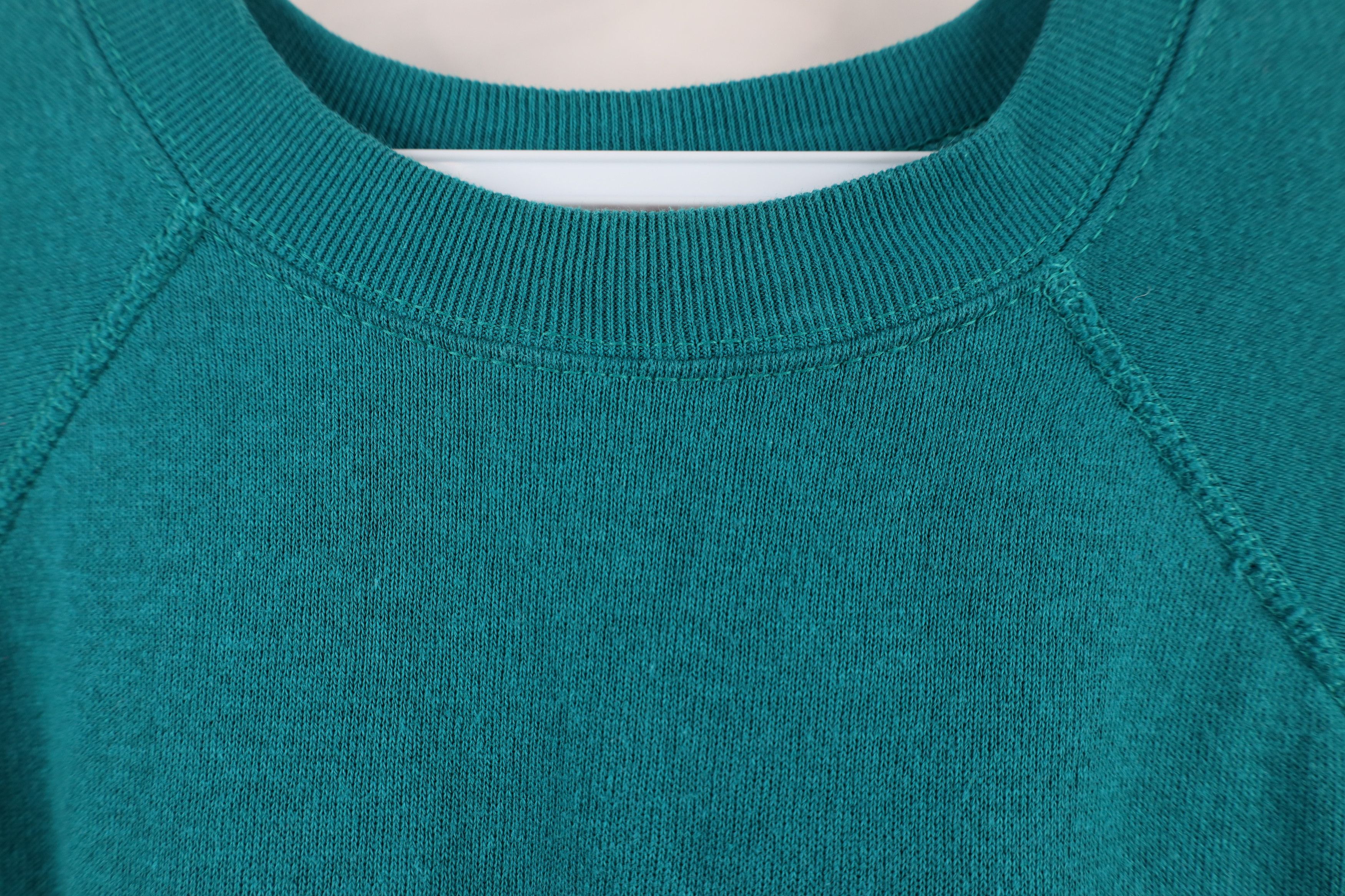 Vintage Vintage 80s 90s Streetwear Crewneck Sweatshirt Teal USA Size US M / EU 48-50 / 2 - 4 Thumbnail