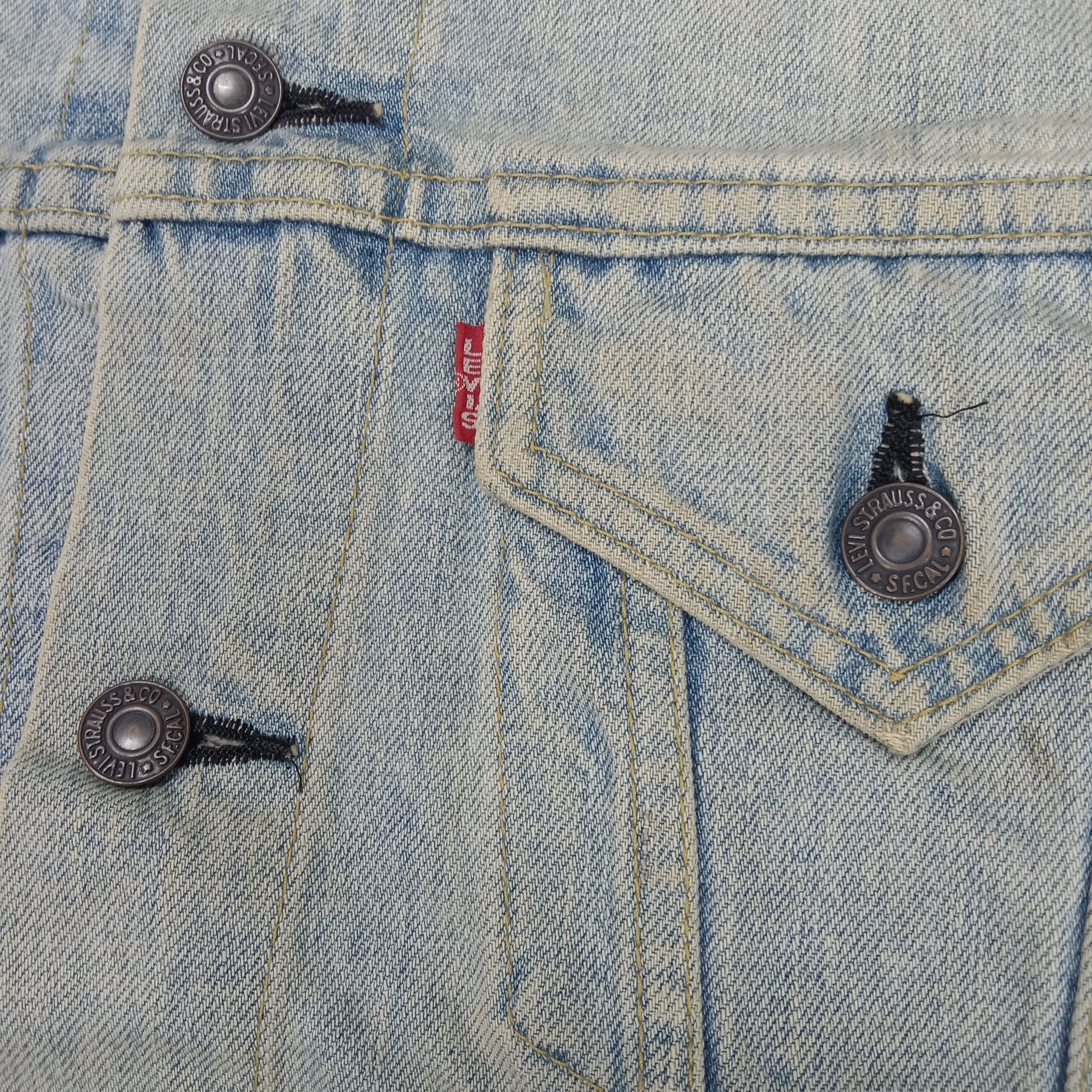 Levi's LEVIS 501 Redline American Style Denim Jacket Size US M / EU 48-50 / 2 - 3 Thumbnail