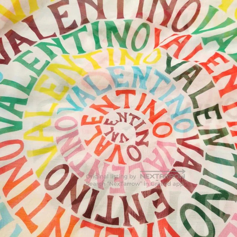 Valentino Valentino Cotton letter dress Size XS / US 0-2 / IT 36-38 - 3 Thumbnail